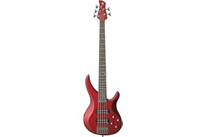 Yamaha TRBX305 CAR 5-String Electric Bass Guitar,Candy Apple Red