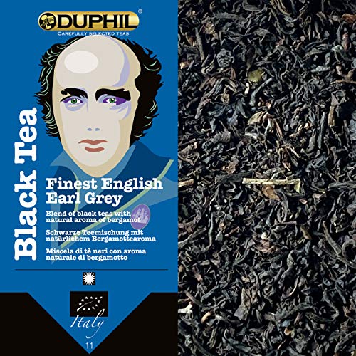 Duphil | Schwarztee Earl Grey BIO mit Bergamotte beste Qualität frischer Geschmack im Aromabeutel mit Zippverschluss | 500g – Bild 3