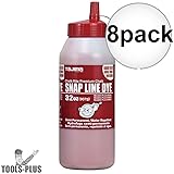 8 Pack Tajima PLC3-DR900 Snap-Line Dye