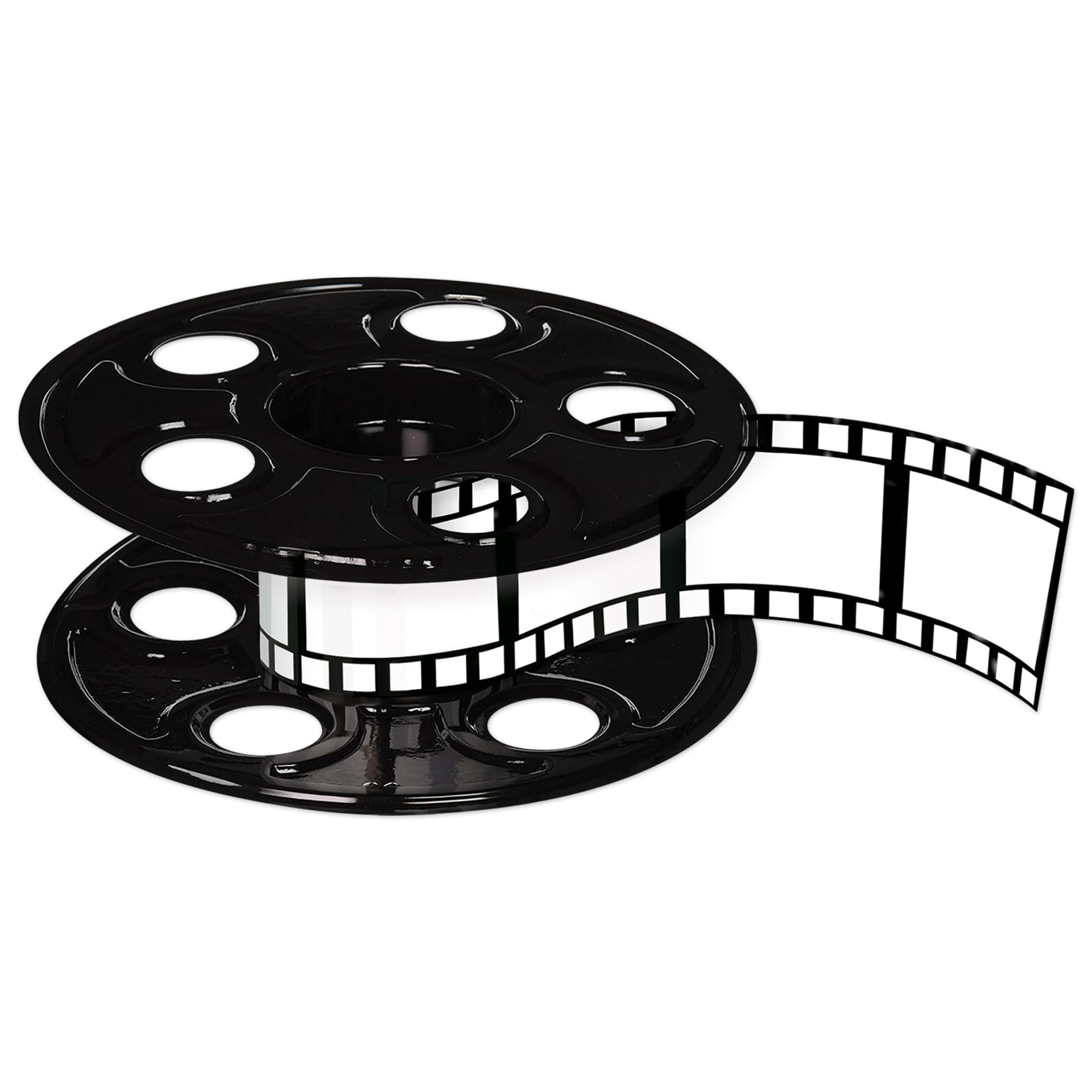 A Beistle Creation Movie Reel with Filmstrip Centrepiece, Multicolor, One Size