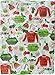Splendid Designs Christmas Printed Tissue Paper, 150 Sheets, Red, Green, White and Holiday Prints