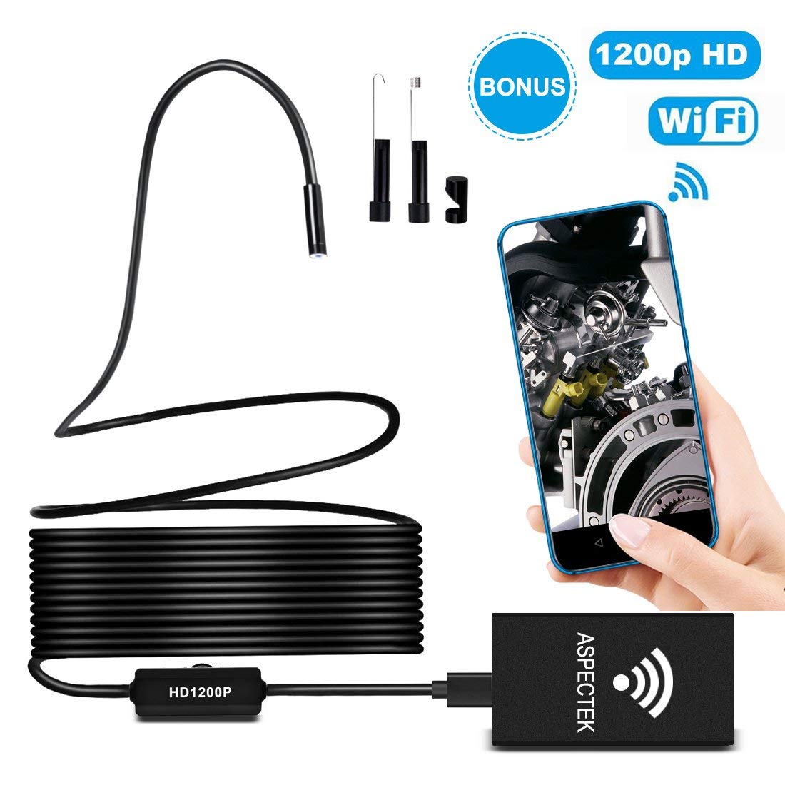 Borescope Inspection Camera Industrial & Scientific