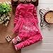 LNGRY Toddler Kids Baby Girl Floral Clothes T-shirt Tops Dress Pants Outfits Set