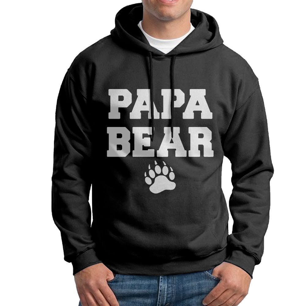 Fdlb S Papa Bear Travel Classic Hooded Black Shirts