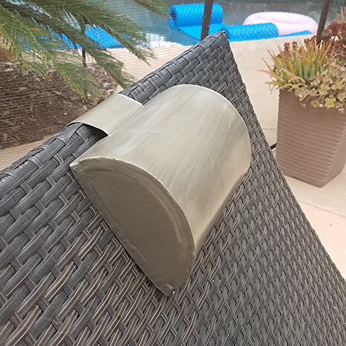 California Sun Deluxe Weighted Super Soft Spa Pillow Cushion - White