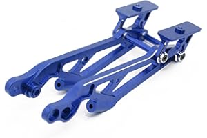 MOSHNOLY Aluminum Wing Mount Hops Up Upgrades Part for Arrma 1/8 Kraton/Notorious/Outcast/Talion/Typhon 6S BLX, Heavy Duty Set RC Car Parts Rear for Arrma CNC T6 Alloy Upgrade