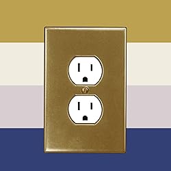 Questech Decor Single Duplex Electrical Outlet