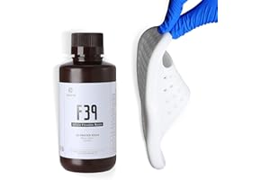 RI RESIONE RESIONE F39 Flexible 3D Printer Resin, 405nm UV-Curing DLP LCD MSLA Resin Rubber Like TPU Like Photopolymer Resin for LCD Printing (F39-500g)