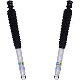 Bilstein Pair of Rear B8 5100 Series Shocks | Fits 2019-2024 RAM 1500 w/o Air Suspension with 0-2" Rear Lift | Easy Installation | Smooth Performance | 24-233354