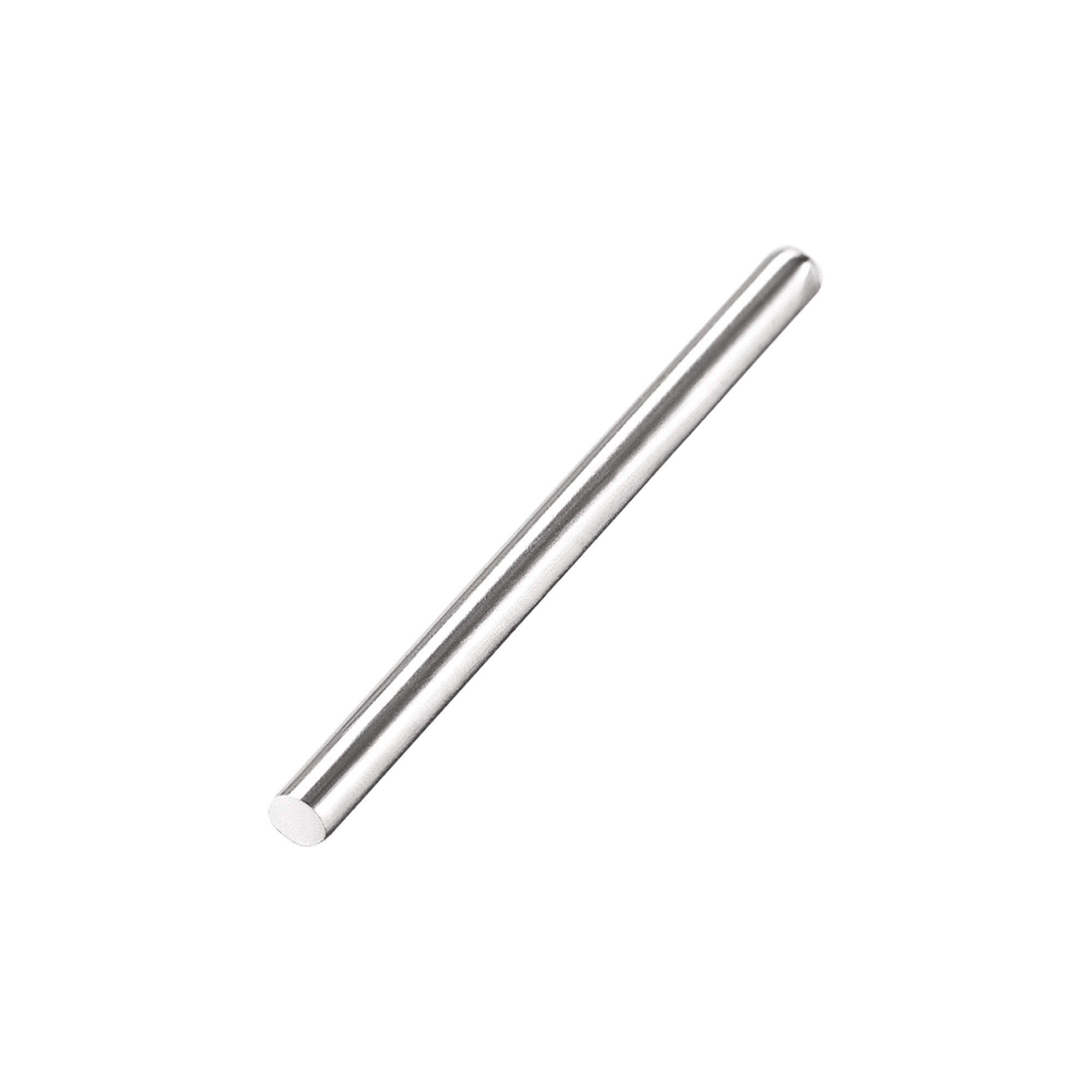sourcing map 2mm x 25mm 304 Stainless Steel Solid Round Rod for Drift Punches DIY Craft Model Plane Model Ship Model Cars - 20pcs