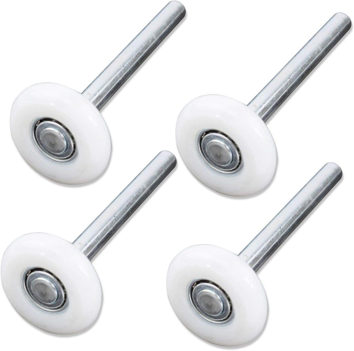 HEAVY DUTY 12 Ball SEALED Bearing 4 Pack 4 Inch Wheel Garage Door