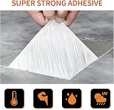 TAPEBEAR 50mm x 10m Butyl Tape Waterproof Sealant Tape Silver view 6