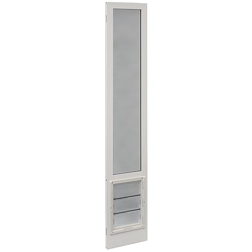 Ideal Pet VIP VINYL “Tall” Pet Patio Door with Dual Pane Glass and
