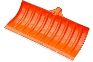 IEUDNS Snows Shovels Head Replacement Multifunctional Orange Heavy Duty for Outdoor Driveway Backyard Patio Handle Not Includ