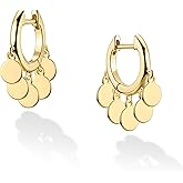 LOYATA Gold Huggie Hoop Earrings 14K Gold Plated Dainty Small Simple Hypoallergenic Jewelry Gift for Women