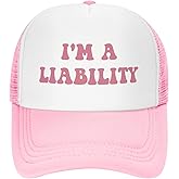 Hurtin' for A Squirtin' Trucker Hats for Women Pink Men Funny Humor Trucker Hat for Women