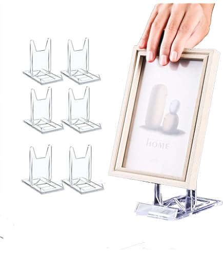 8 Serre-Livres En Acrylique Transparent - Étagère Invisible Pour Bureau Ou Bibliothèque