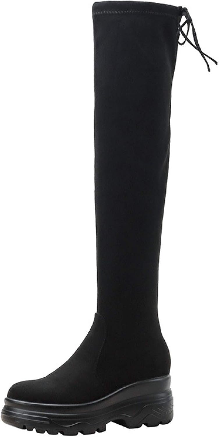 wearever shoes womens seymore wedge heel riding boots