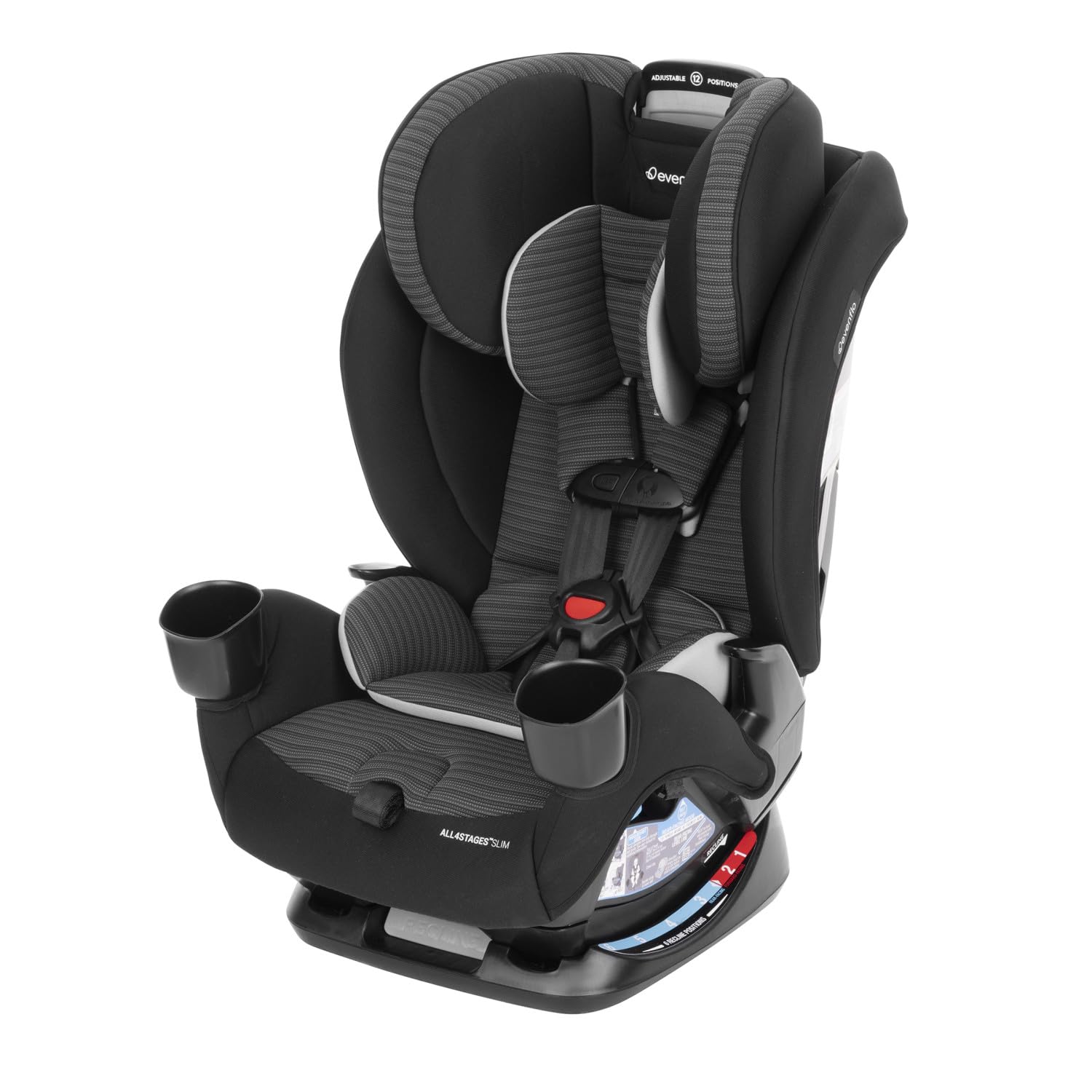 Photo 1 of All4Stages Slim 4-in-1 Convertible Car Seat (Tybee Black)