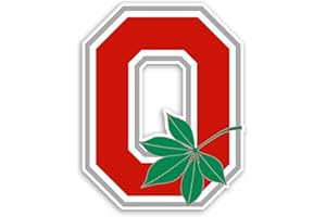 BARGAIN MAX DECALS Ohio College Football Sticker Decal Notebook Car Laptop 3.5"x5.5" (Color)