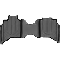 WeatherTech Custom Fit Front FloorLiner For Select Dodge Ram & Mitsubishi Models - Black