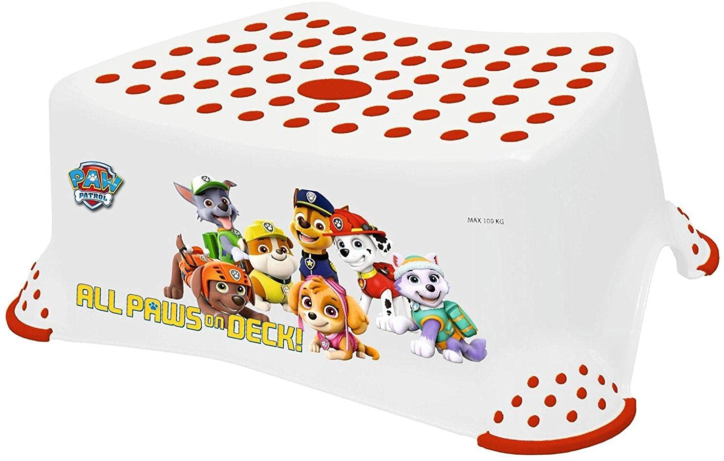 Nickelodeon Paw Patrol - Solution EU Limited Step Stool, White, 1 Count (Pack of 1)