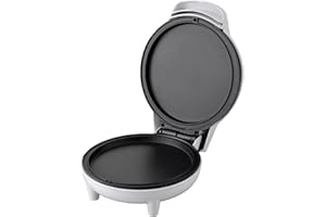 Courant White Personal Griddle/Pizza Maker 7" 1pc