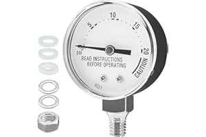 XXIONG 85772 Pressure Cooker Gauge, Replacement for Presto Steam Gauge 82237 82121, Fit Presto Pressure Canner Models 175107、01755、0175510、178001、178005, Measurement Accuracy