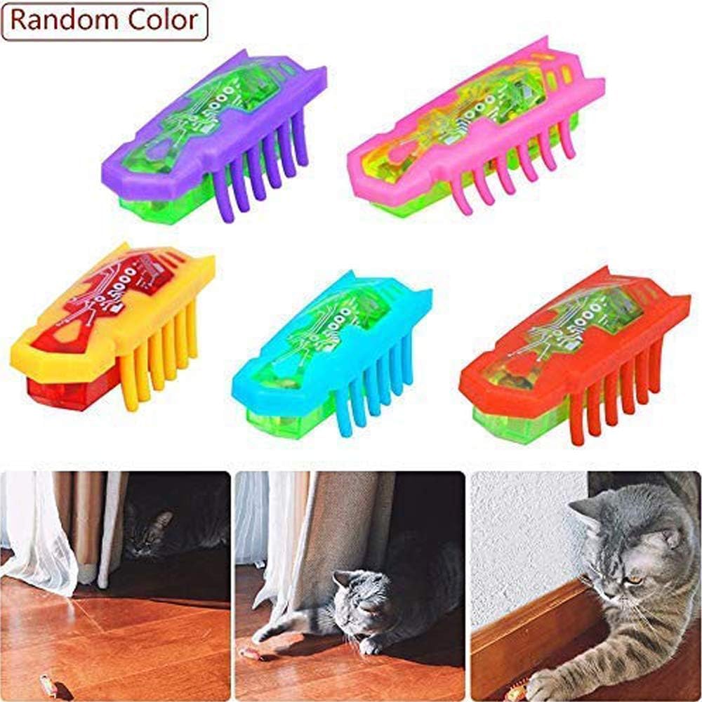 robot bugs for cats