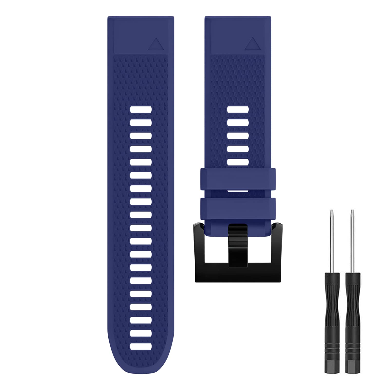 Watch Strap for Garmin Fenix 5/5 Plus,Replacement Wristband Compatible with Garmin Fenix 6/6 Pro,Forerunner 935 945 (Dark Blue)