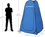 SONGMICS Portable Pop Up Tent Dressing Room Privacy Shelter Blue GPT01BU view 6