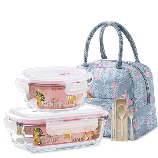 Vasocomidapreparaciónenvase Concubrir (Conjunto De 2) Sin BPA ...