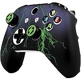 RALAN Controller Skin for Xbox One, Anti-Slip Silicone Controller Cover Protector Case Compatible for Xbox 1 Wireless/Wired Gamepad Joystick with 2 Cute Thumb Grips Caps.