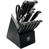 HENCKELS Statement Razor-Sharp 14-pc Self-Sharpening Knife Block Set, German Engineered Informed by 100+ Years of Mastery