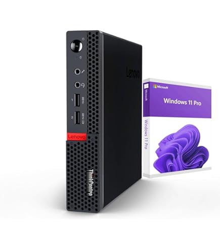 Lenovo ThinkCentre ミニPC Intel Core i5 Amazon.com: Lenovo ThinkCentre Tiny Business Desktop Mini PC