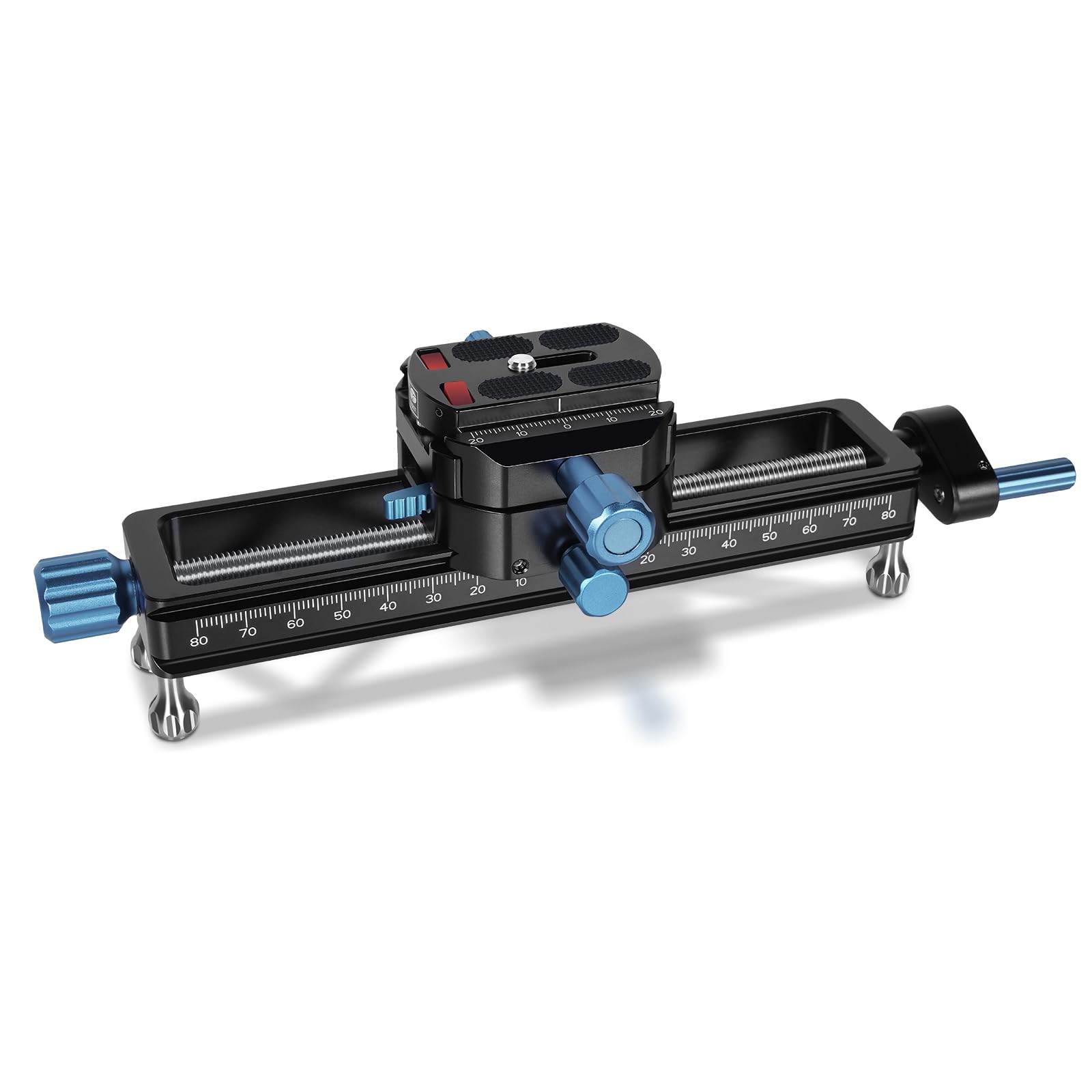 SIRUI MS18 180mm Macro Focus Rail, 360° Rotating Clamp, for Arca-Swiss QR Plate, for Cameras, Tripods, Max Load 10KG