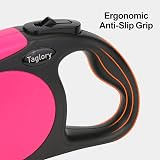 Taglory Retractable Dog Lead 5 m Pink 45 kg Anti-Tangle Heavy Duty Nylon view 6