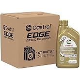 Castrol Edge Extended Performance 0W-20 Motor Oil 1 Quart, Pack of 6