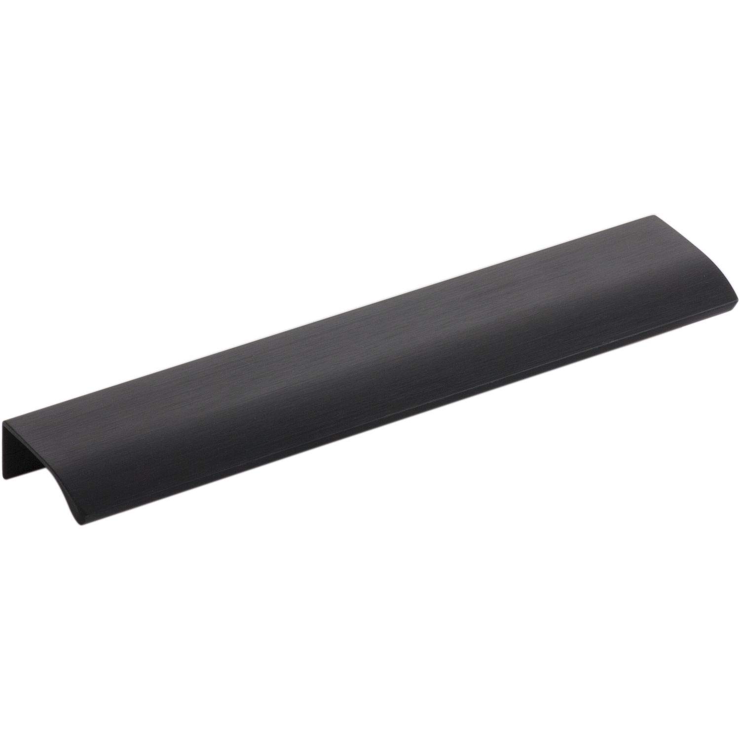 Furnipart 419720200-76.1 Edge Straight Handle Strip, Black