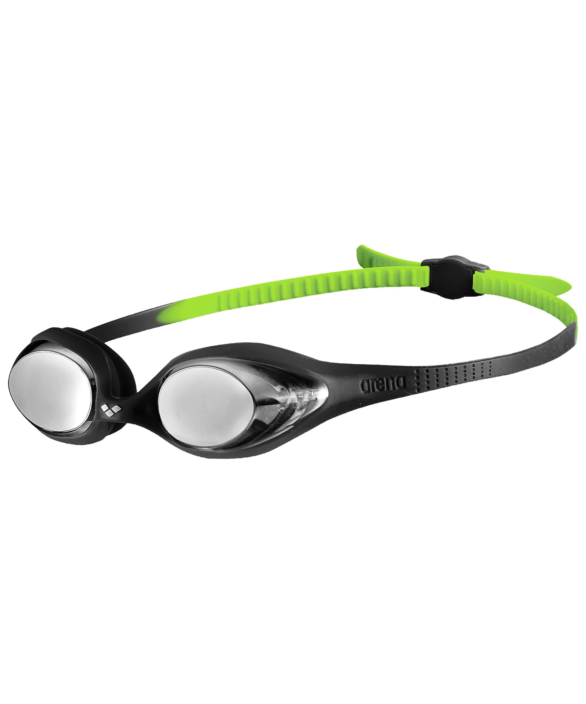 arena Spider Junior Mirror Children's Swimming Goggles, Standard Pool Goggles with Anti-Fog Mirrored Lenses, UV Protection, Self-Adjusting Nose Bridge, Hypoallergenic Silicone Seals — image 1