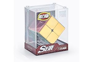 HELLOCUBE Cyclone Boys 2x2 Speed Cube Magnetic Reflective Mirror Reflective,Stickerless Magic Cube Puzzle Toys