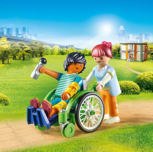 PLAYMOBIL City Life 70193 Patient im Rollstuhl, Ab 4 Jahren – Bild 3