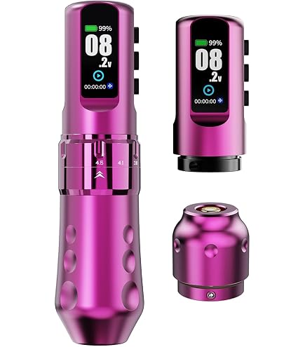 Amazon.com: Mast Flip3 Tattoo Gun Kit Wireless Machine 7 Strokes