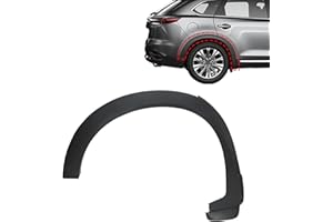 SecosAutoparts Fender Plastic Trim, Rear Right Passenger Side Wheel Arch Fender Molding Trim Fit for Mazda CX-9 2016-2023, 2.5L l4, Replace# TK48-51-W50F TK48-51-W50H TK4851W50F TK4851W50H