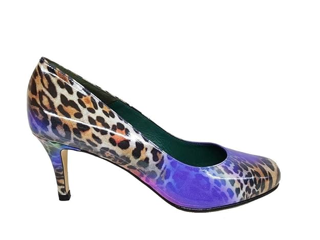 Multi Colour Vintage Women Closed Toe 