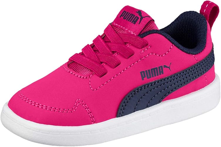 Amazon プーマ スニーカー コートフレックス Ps ボーイズ ビートルート パープル ピーコート ホワイト 16 0 Cm Puma プーマ 運動靴 スニーカー