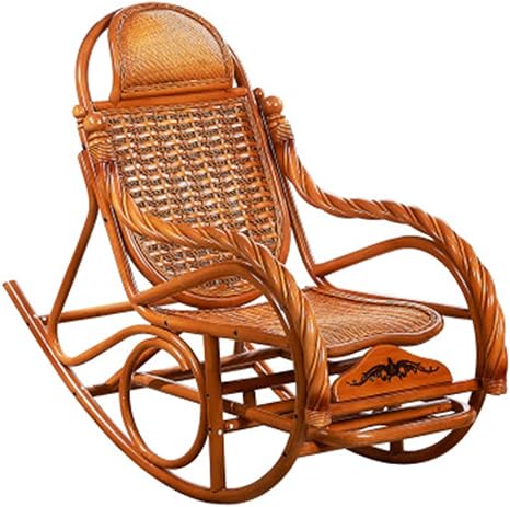 Rattan Home Schaukelstuhl Indoor Wohnzimmer Siesta Stuhl Klapp Schaukelstuhl Sitz Faul Entspannen Balkon Einfach Garten Schaukelstuhle Erwachsene Outdoor Mobel Amazon De Sport Freizeit