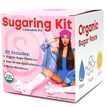 Amazon Com Sugaring Hair Removal Waxing Kit Organic Sugaring