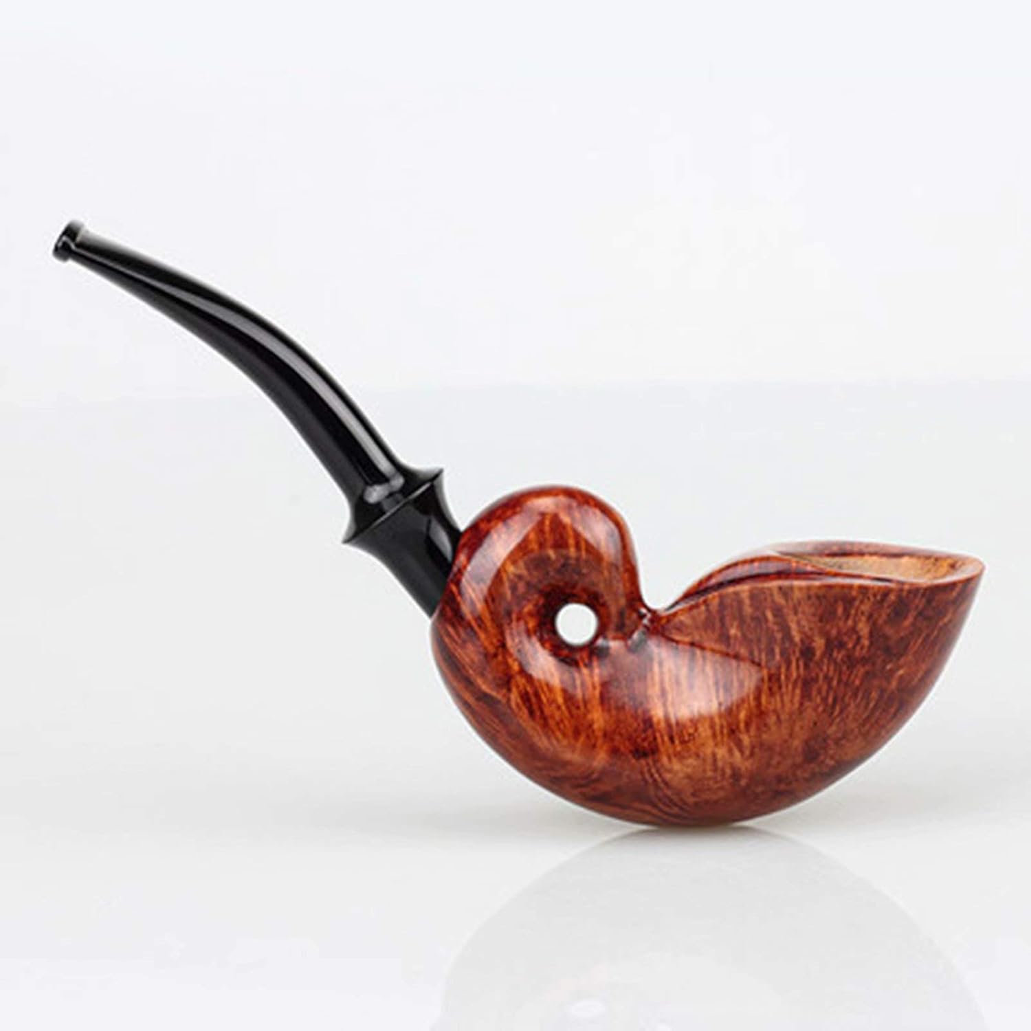 QSs-\u24c7 Handgemachte Briarpfeife - Holz Tabak Rauchen Pfeife Pfeife Tabakglas M\u00e4nner Raucher Set ...