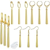 JinYu 10 Pcs One P. Earrings, Anime Dangle Earrings Costume Cosplay, Piercing Cuff Claw Drop Earrings Jewelry Gift for Anime Zoro Lover Fans